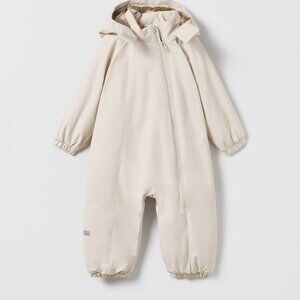 Fleece Lined, Water Repellent Padded Jumpsuit from Zara, size 18-24 months
